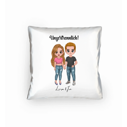 5in1: Cute People Design - Kissen 40x40 cm