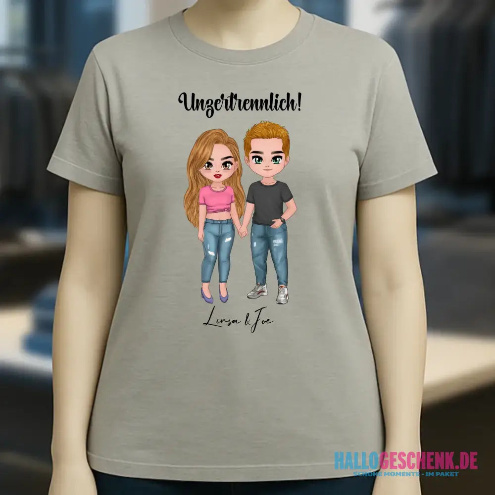 5in1: Cute People Design - Ladies Premium T-Shirt XS-2XL aus Bio-Baumwolle für Damen