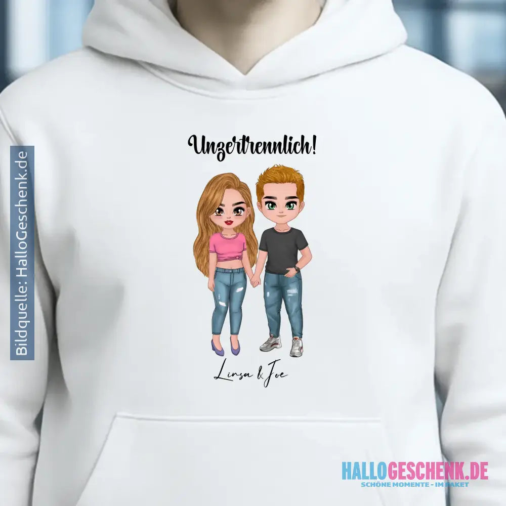 5in1: Cute People Design - Unisex Premium Hoodie XS-5XL aus Bio-Baumwolle für Damen & Herren