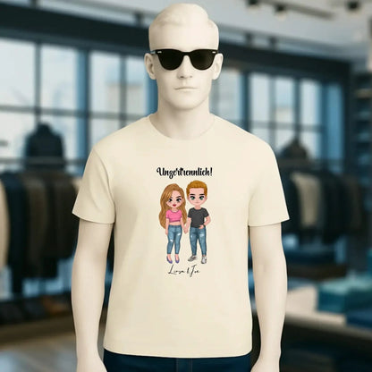 5in1: Cute People Design - Unisex Premium T-Shirt XS-5XL aus Bio-Baumwolle für Damen & Herren