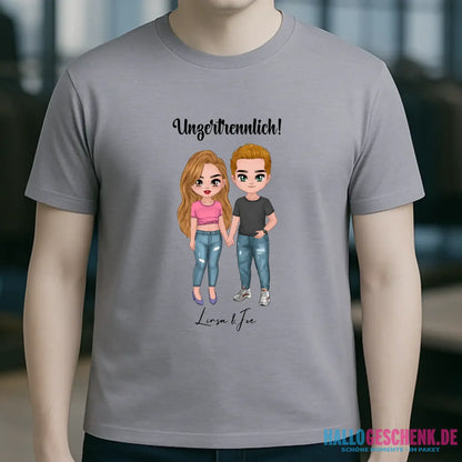 5in1: Cute People Design - Unisex Premium T-Shirt XS-5XL aus Bio-Baumwolle für Damen & Herren