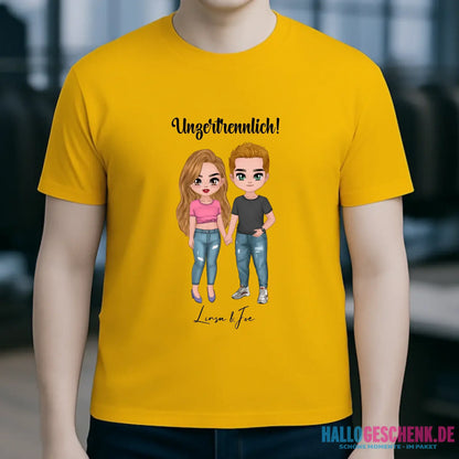 5in1: Cute People Design - Unisex Premium T-Shirt XS-5XL aus Bio-Baumwolle für Damen & Herren
