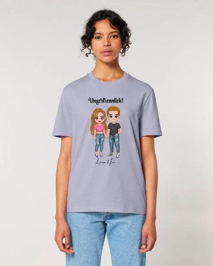 5in1: Cute People Design - Unisex Premium T - Shirt XS - 5XL aus Bio - Baumwolle für Damen & Herren - HalloGeschenk.de #geschenkideen# #personalisiert# #geschenk#