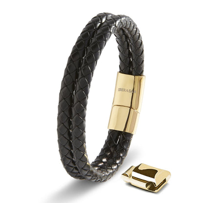 Lederarmband "Double"