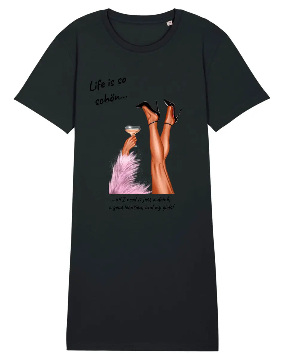 Party Legs (personalisierbar) - T-Shirt Kleid