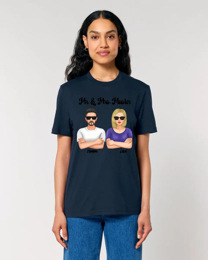 5in1: Cool Couple (customizable) - Unisex Premium T-Shirt XS-5XL made of organic cotton for women &amp; men