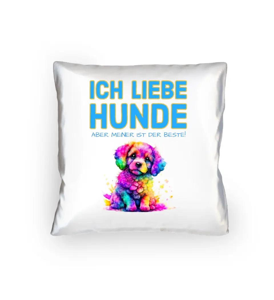 "Wähle den Hund" aus unserer "MIX-IT!"-Kollektion - Kissen 40x40 cm - personalisierbar - HalloGeschenk.de