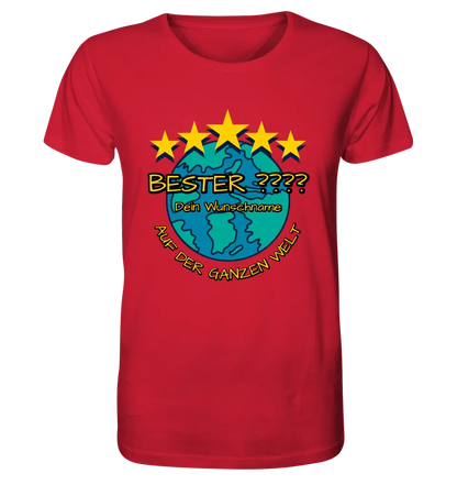 Best ??? Designer Beste Mama, Bester Papa, Traumfrau, Chef-Mechaniker uvm. - Unisex Premium T-Shirt XS-5XL aus Bio-Baumwolle