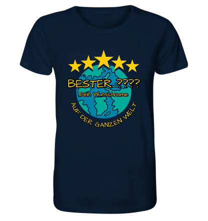 Best ??? Designer (Beste Mama, Bester Papa, Traumfrau, Chef-Mechaniker uvm.) - Unisex Premium T-Shirt XS-5XL aus Bio-Baumwolle - HalloGeschenk.de