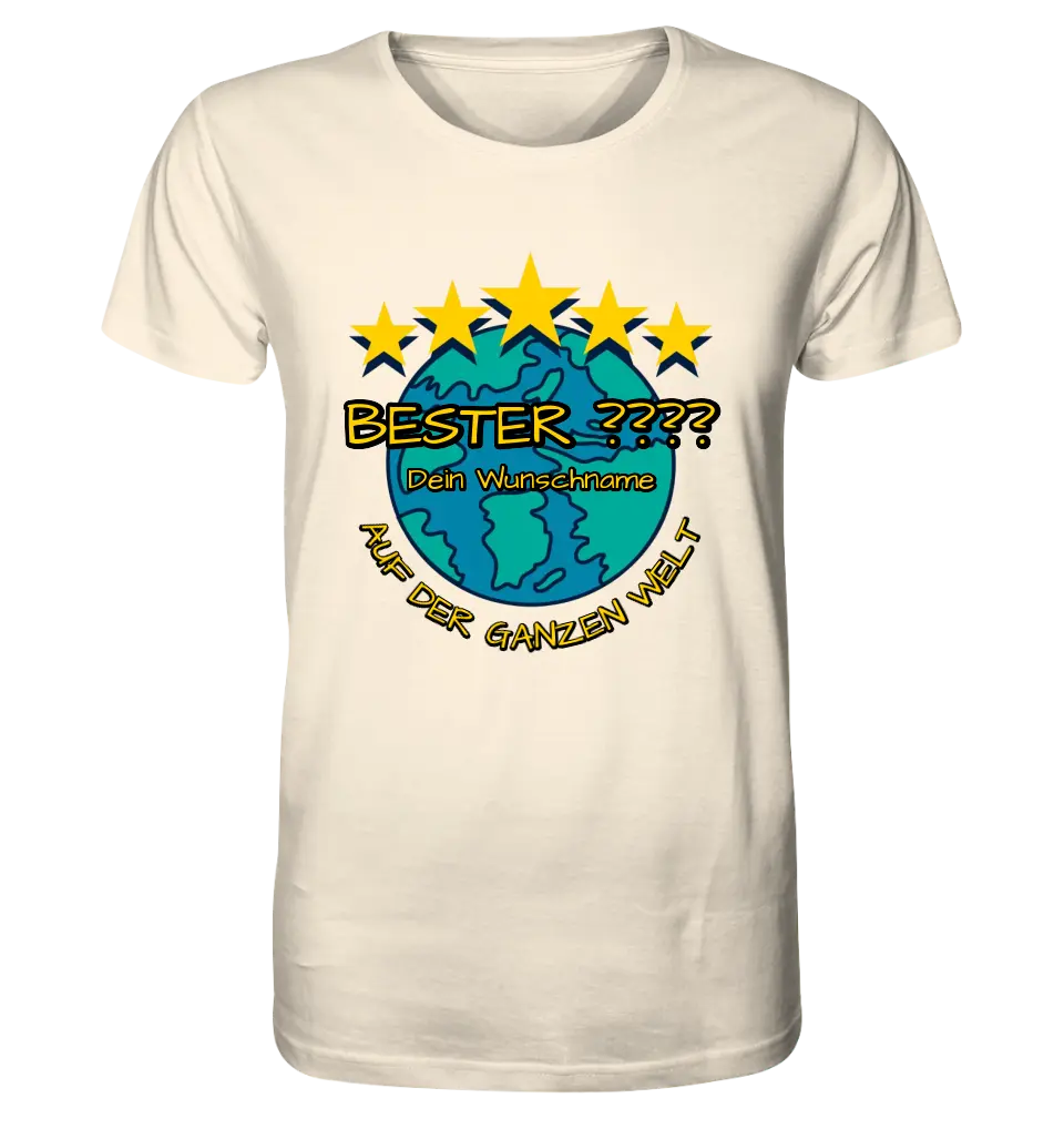 Best ??? Designer (Beste Mama, Bester Papa, Traumfrau, Chef-Mechaniker uvm.) - Unisex Premium T-Shirt XS-5XL aus Bio-Baumwolle