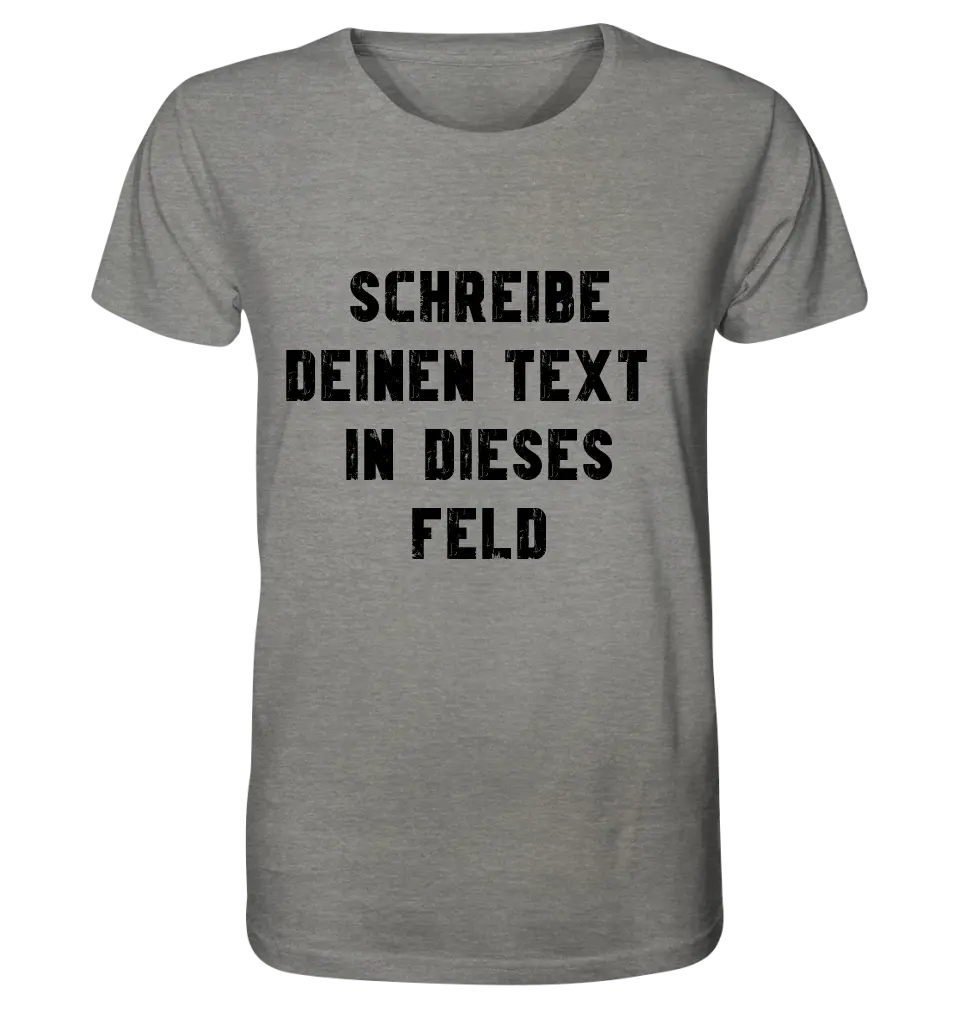 Textblock - Write what you want - Unisex Premium T-Shirt XS-5XL made of organic cotton for women &amp; men