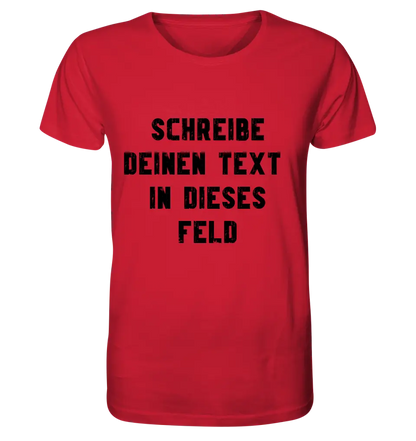 Textblock - Write what you want - Unisex Premium T-Shirt XS-5XL made of organic cotton for women &amp; men