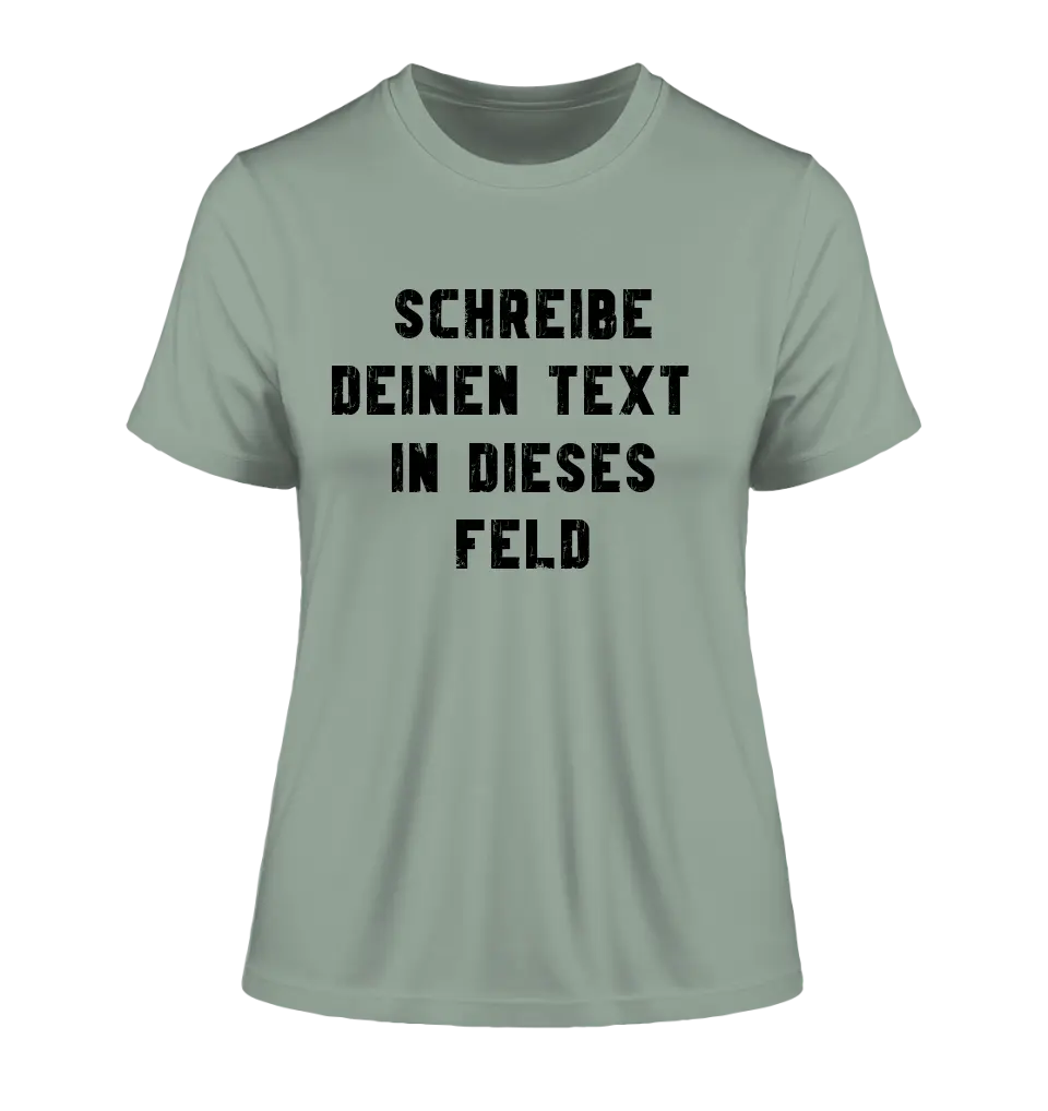 Textblock - Write what you want - Ladies Premium T-Shirt XS-2XL made of organic cotton for women