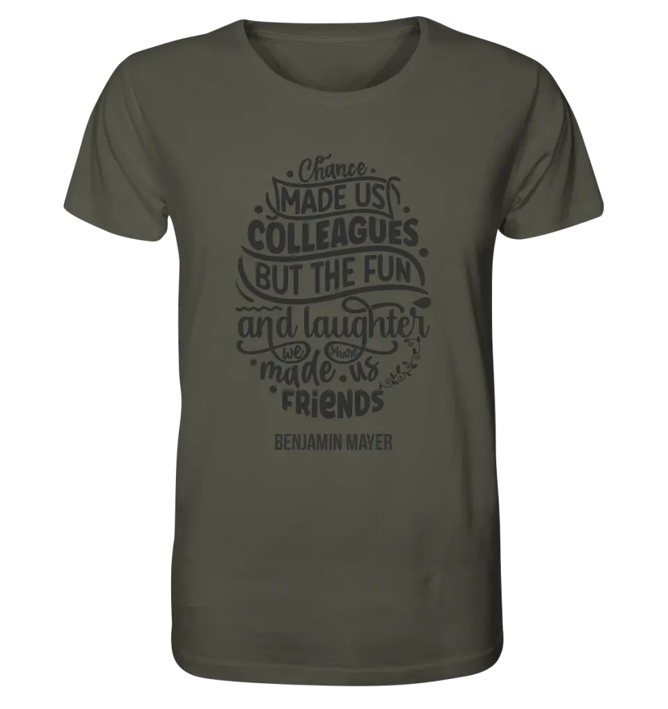 Job quote (choice of motif &amp; desired name) - Unisex Premium T-Shirt XS-5XL made of organic cotton for women &amp; men