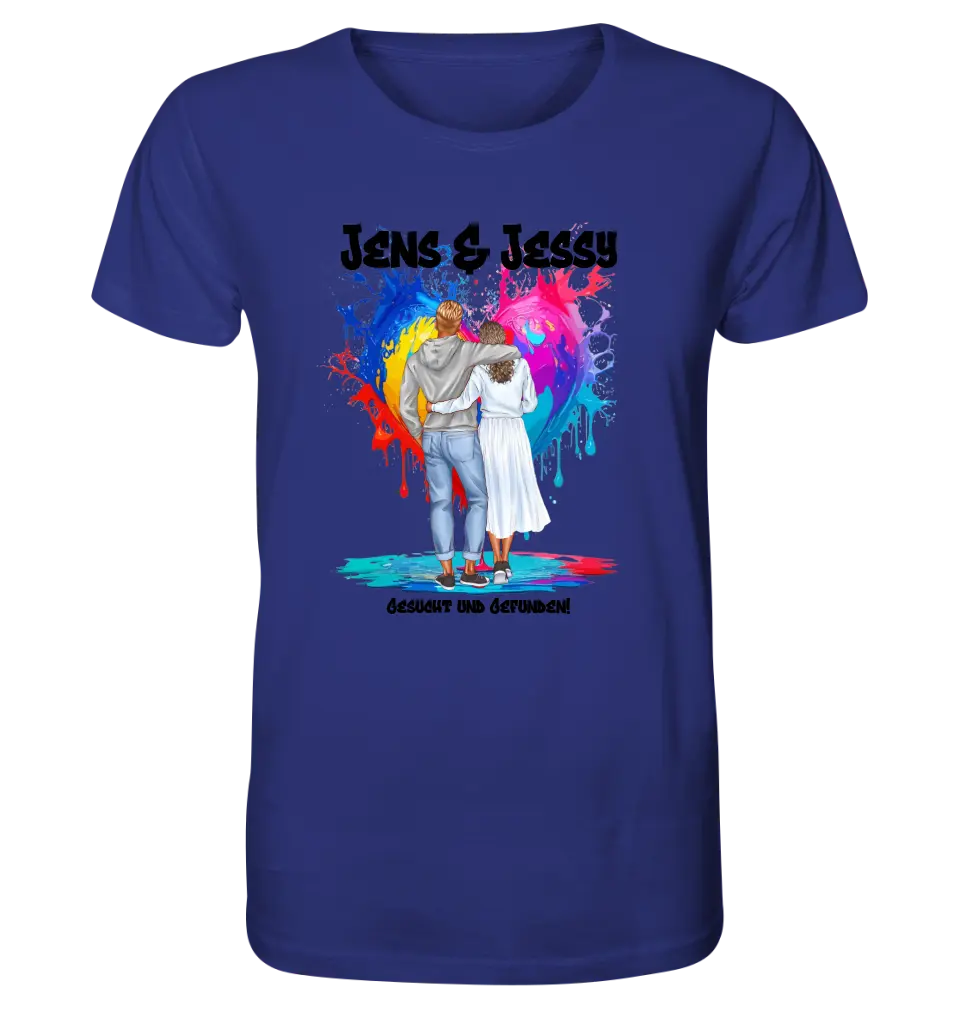 Couple Designer: Fashion Look (customizable) - Unisex Premium T-Shirt XS-5XL made of organic cotton for women &amp; men