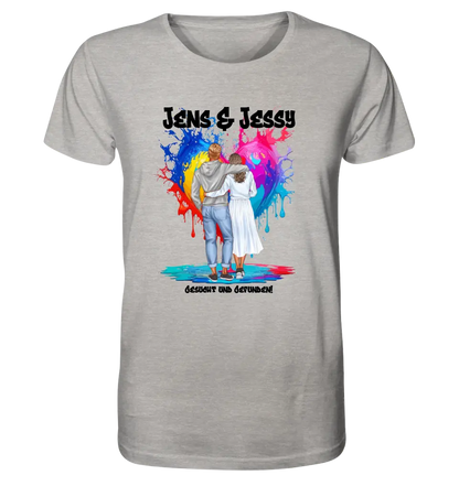 Couple Designer: Fashion Look (customizable) - Unisex Premium T-Shirt XS-5XL made of organic cotton for women &amp; men