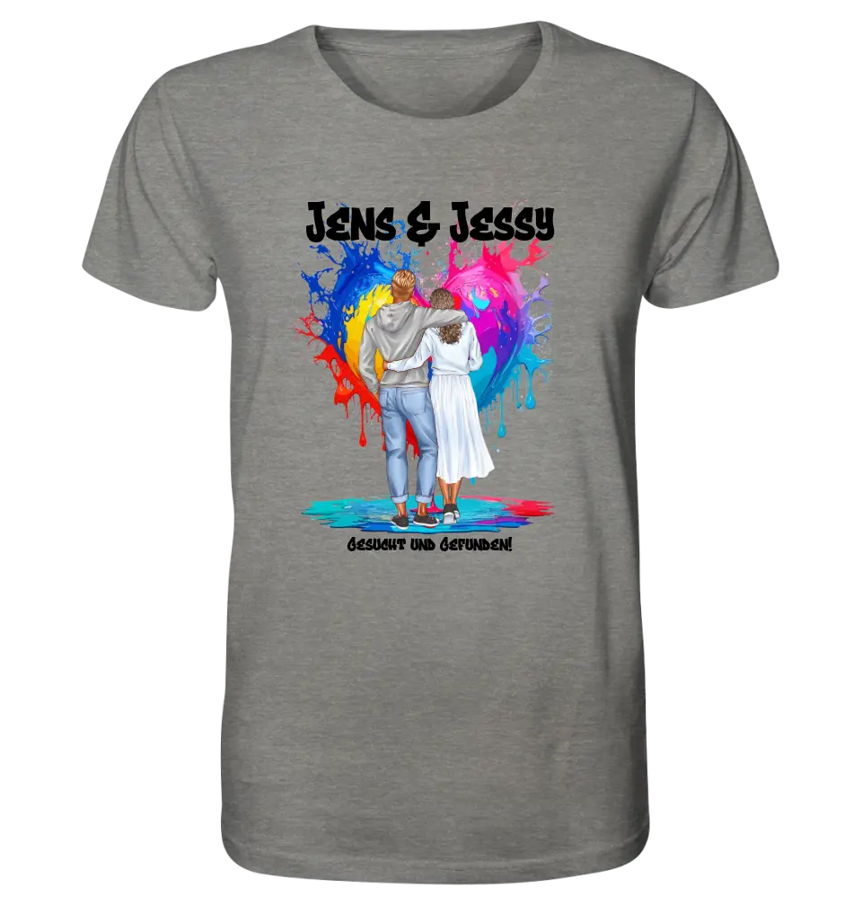 Couple Designer: Fashion Look (customizable) - Unisex Premium T-Shirt XS-5XL made of organic cotton for women &amp; men