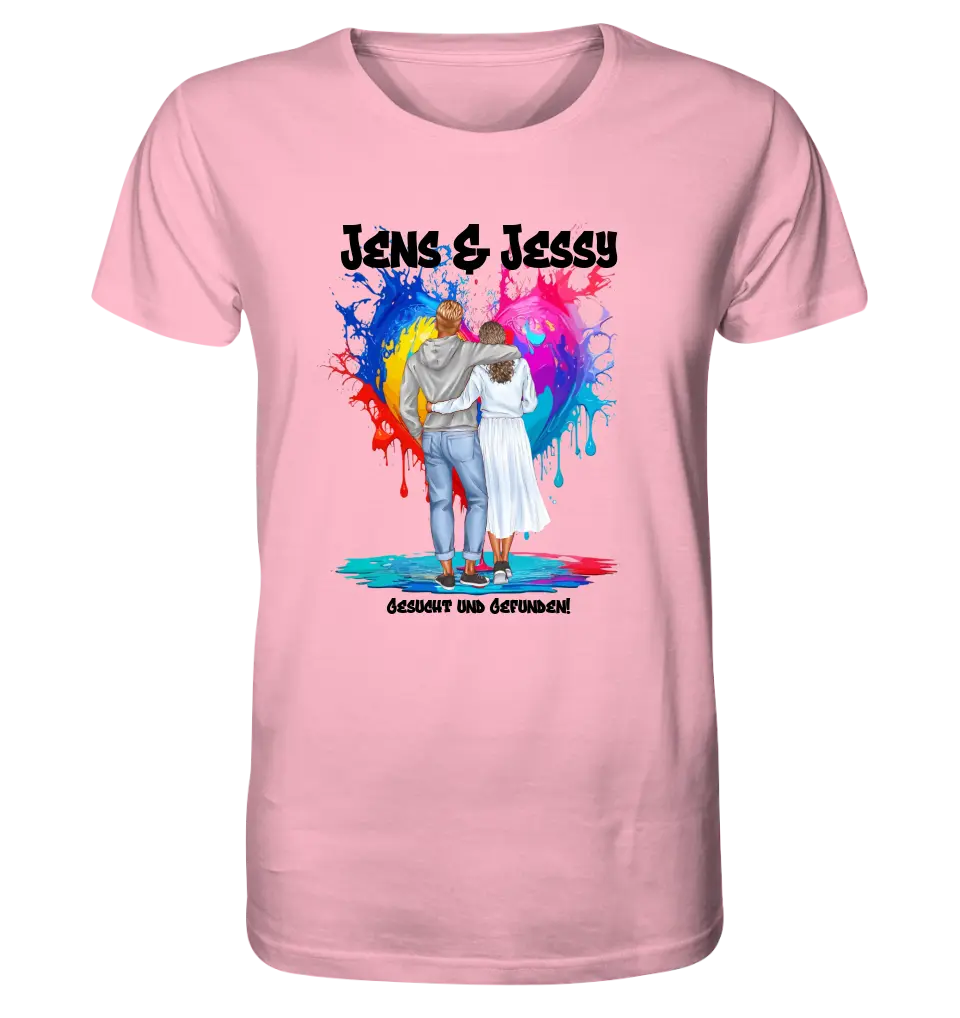 Couple Designer: Fashion Look (customizable) - Unisex Premium T-Shirt XS-5XL made of organic cotton for women &amp; men