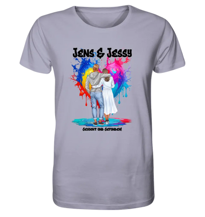 Couple Designer: Fashion Look (customizable) - Unisex Premium T-Shirt XS-5XL made of organic cotton for women &amp; men