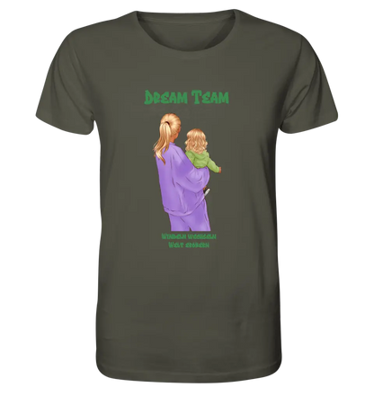 Mother &amp; Baby Designer (customizable) - Unisex Premium T-Shirt XS-5XL made of organic cotton for women &amp; men