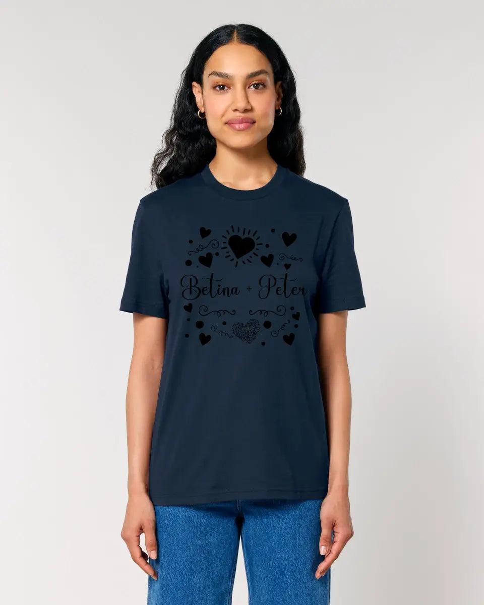 LOVE DESIGN 1 • Unisex Premium T-Shirt XS-5XL aus Bio-Baumwolle für Damen & Herren - HalloGeschenk.de