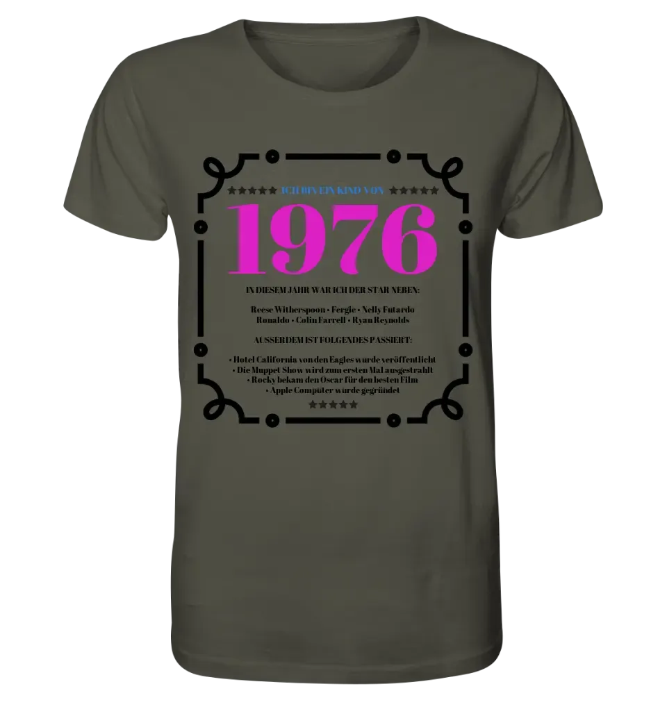 YEAR DESIGNER (customizable) - Unisex Premium T-Shirt XS-5XL made of organic cotton for women &amp; men