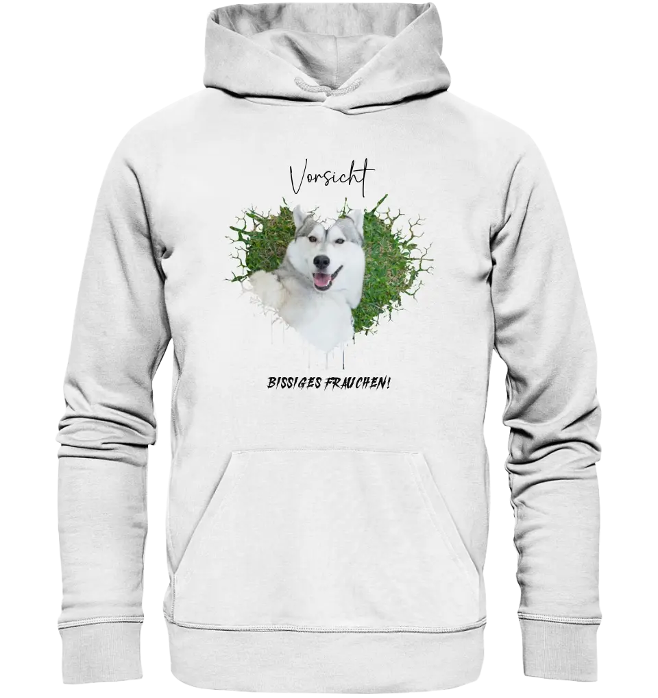 Your picture in the "Wild-Heart" design • Unisex premium hoodie XS-5XL made of organic cotton for women &amp; men