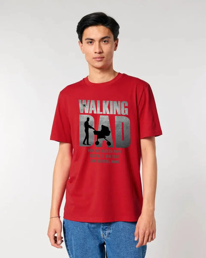 The Walking Dad 1 • Unisex Premium T-Shirt XS-5XL aus Bio-Baumwolle für Damen & Herren • Motivprodukt • personalisiert