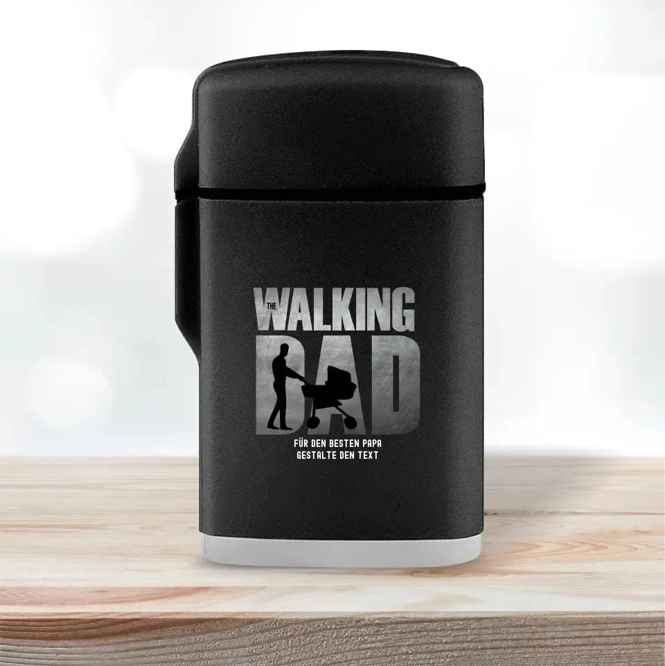 The Walking Dad 1 • Feuerzeug • Motivprodukt • personalisiert von HalloGeschenk.de