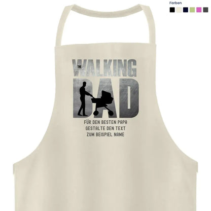 The Walking Dad 1 • Cooking apron / BBQ apron / Apron • Motif product • personalized