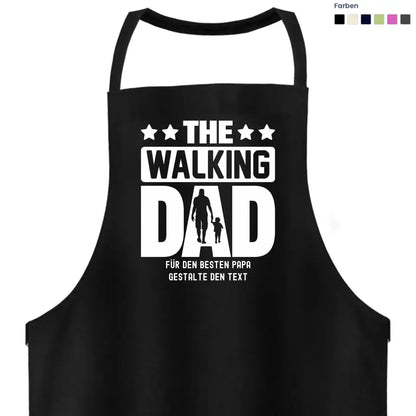 The Walking Dad 2 • Cooking apron / BBQ apron / Apron • Motif product • personalized