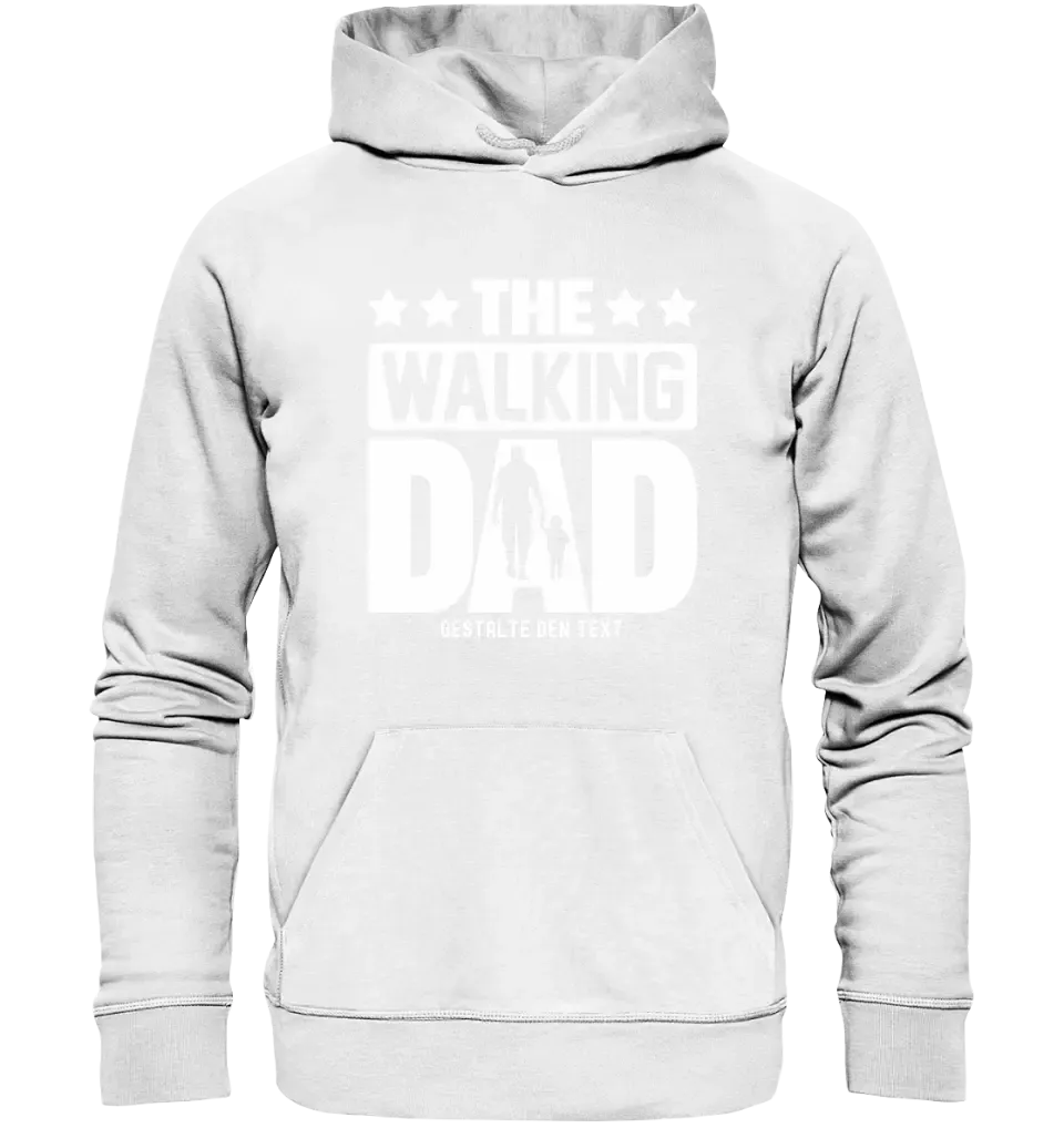 The Walking Dad 2 • Unisex Premium Hoodie XS-5XL aus Bio-Baumwolle für Damen & Herren • Motivprodukt • personalisiert