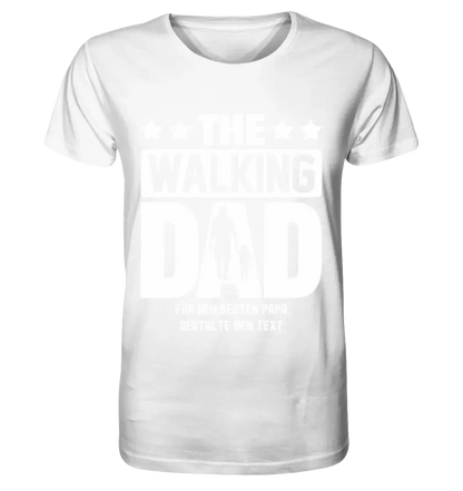 The Walking Dad 2 • Unisex Premium T-Shirt XS-5XL aus Bio-Baumwolle für Damen & Herren • Motivprodukt • personalisiert