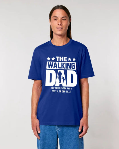 The Walking Dad 2 • Unisex Premium T-Shirt XS-5XL aus Bio-Baumwolle für Damen & Herren • Motivprodukt • personalisiert