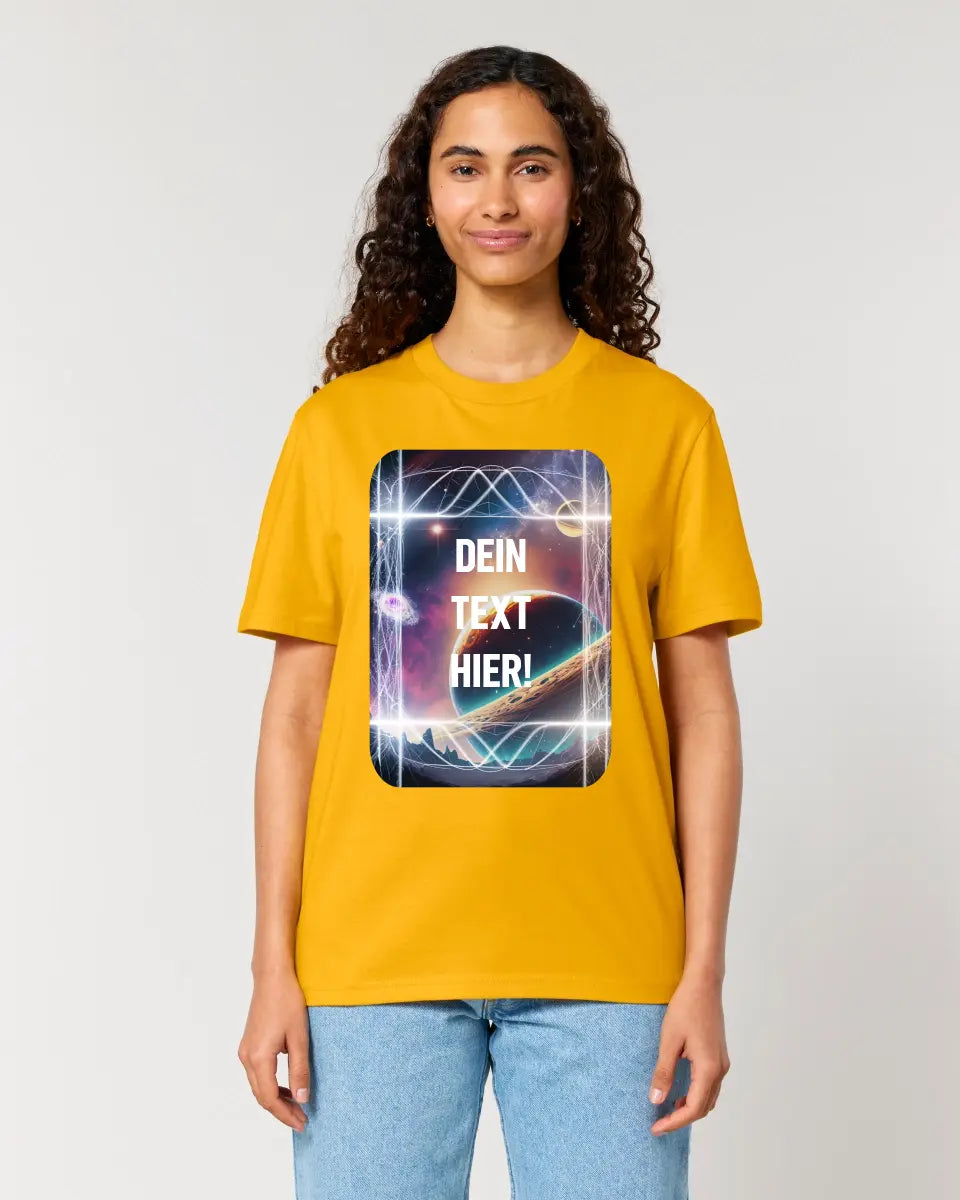 Textblock • Universum • Unisex Premium T-Shirt XS-5XL aus Bio-Baumwolle für Damen & Herren • Exklusivdesign • personalisiert