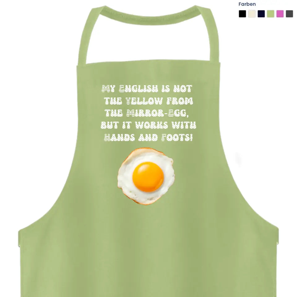 My English & the egg • Exklusivdesign • personalisiert