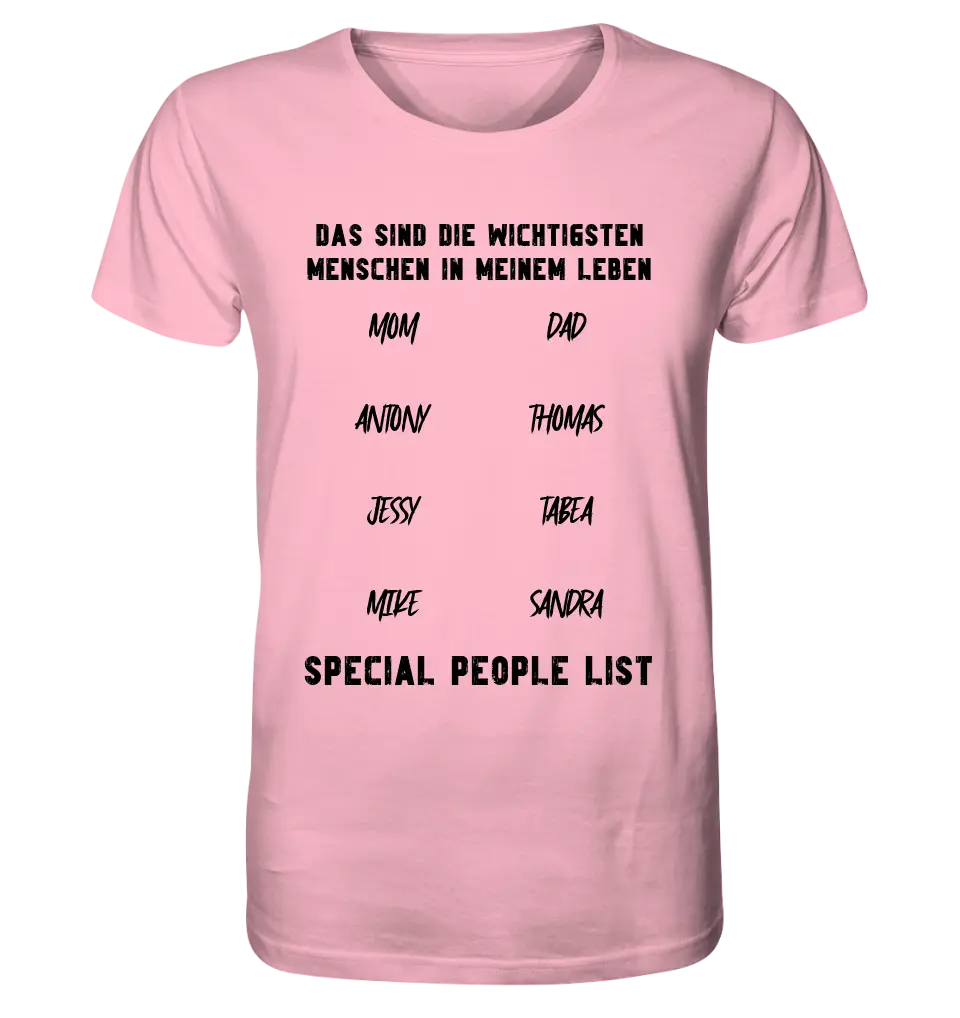 Gestalte den Text • Unisex Premium T-Shirt XS-5XL aus Bio-Baumwolle für Damen & Herren • Exklusivdesign • personalisiert