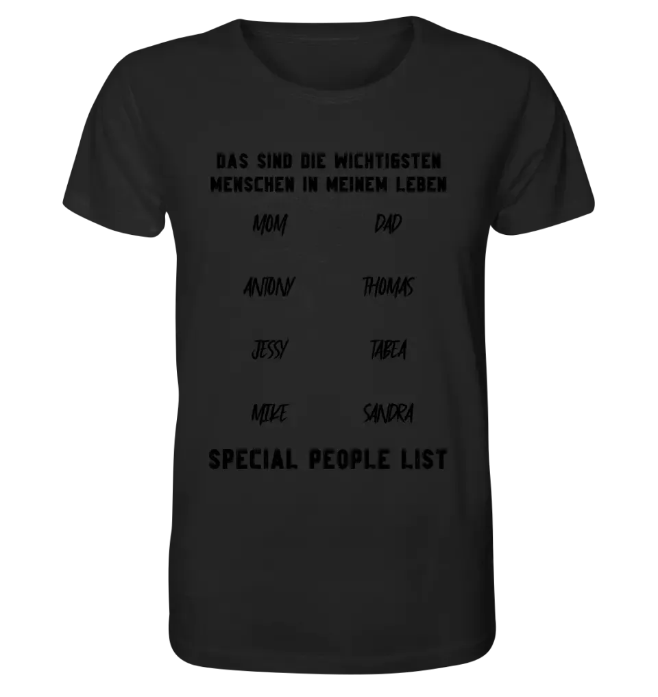 Gestalte den Text • Unisex Premium T-Shirt XS-5XL aus Bio-Baumwolle für Damen & Herren • Exklusivdesign • personalisiert