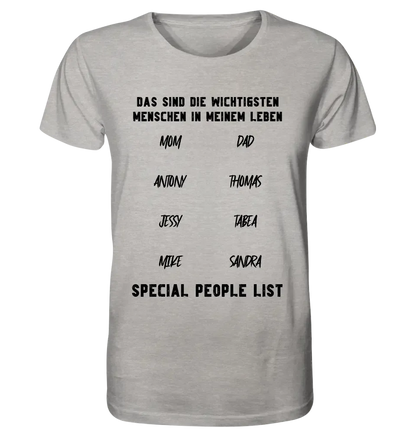 Gestalte den Text • Unisex Premium T-Shirt XS-5XL aus Bio-Baumwolle für Damen & Herren • Exklusivdesign • personalisiert