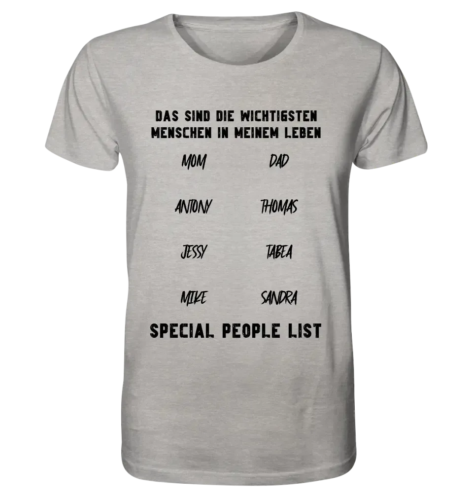 Gestalte den Text • Unisex Premium T-Shirt XS-5XL aus Bio-Baumwolle für Damen & Herren • Exklusivdesign • personalisiert