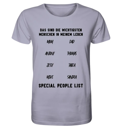 Gestalte den Text • Unisex Premium T-Shirt XS-5XL aus Bio-Baumwolle für Damen & Herren • Exklusivdesign • personalisiert