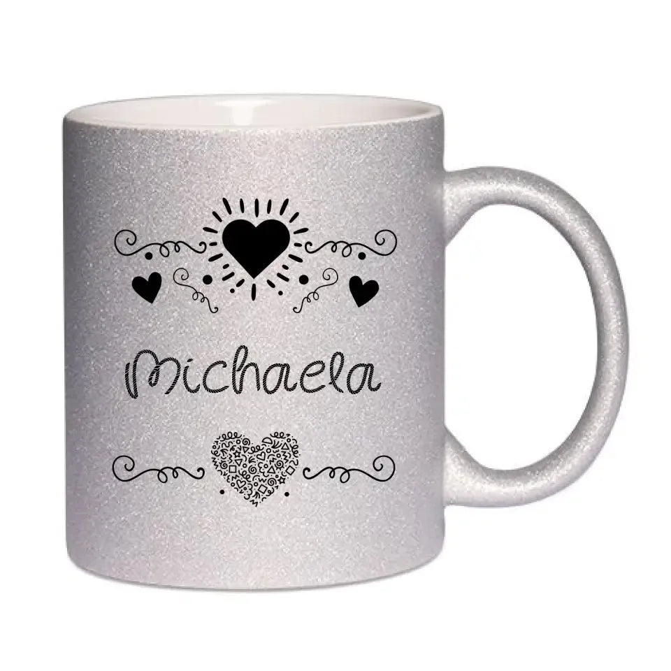 LOVE DESIGN 2 - Glitter cup without color gradient