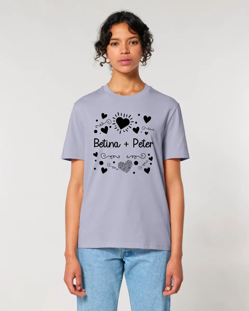 LOVE DESIGN 1 • Unisex Premium T-Shirt XS-5XL aus Bio-Baumwolle für Damen & Herren