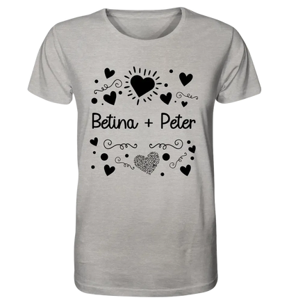 LOVE DESIGN 1 • Unisex Premium T-Shirt XS-5XL aus Bio-Baumwolle für Damen & Herren