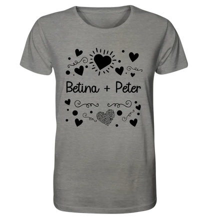 LOVE DESIGN 1 • Unisex Premium T-Shirt XS-5XL aus Bio-Baumwolle für Damen & Herren