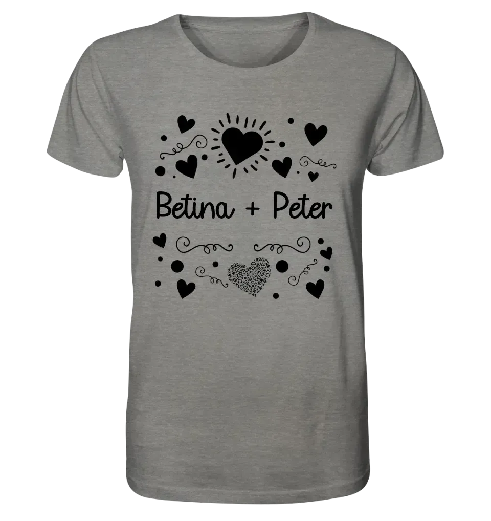 LOVE DESIGN 1 • Unisex Premium T-Shirt XS-5XL aus Bio-Baumwolle für Damen & Herren