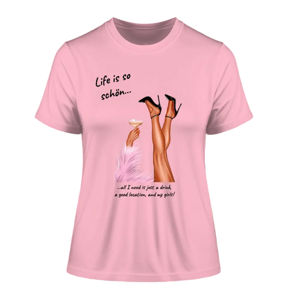 Party Legs personalisierbar - Ladies Premium T-Shirt XS-2XL aus Bio-Baumwolle für Damen