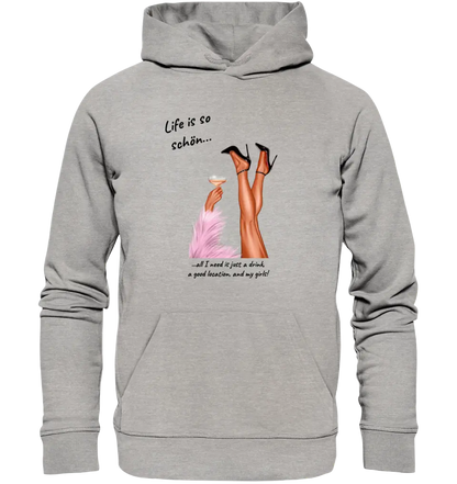 Party legs • Unisex Premium Hoodie XS-5XL made of organic cotton for women &amp; men • Exclusive design • personalized