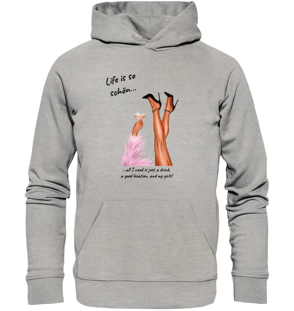 Party legs • Unisex Premium Hoodie XS-5XL made of organic cotton for women &amp; men • Exclusive design • personalized