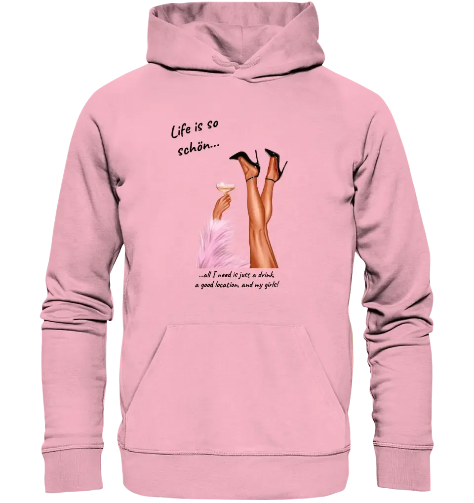 Party legs • Unisex Premium Hoodie XS-5XL made of organic cotton for women &amp; men • Exclusive design • personalized